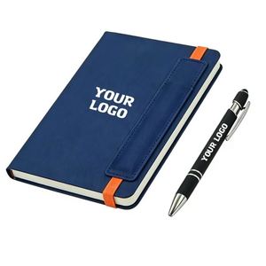 XDH913 Customized Pu Leather Notebook Journal Printing <b>Custom</b> Notebook with Logo With Pen Bag Handmade A5 Planner <b>Diary</b> <b>Diaries</b> - Product Image 1