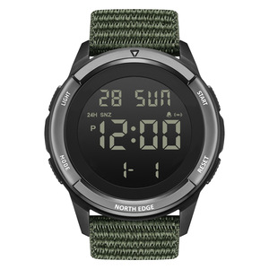 2026 Cheap Wholesale New IP67 Waterproof Outdoor Men's Watch Strap Chronograph <b>LED</b> Alarm <b>Clock</b> NORTH EDGE TERRAX - Product Image 6