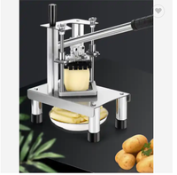 Ustensile de Cuisine Manuel Coupe-Frites à Vente Chaude, Trancheuse et Hachoir à Pommes de Terre, Fruits et Légumes Ménager