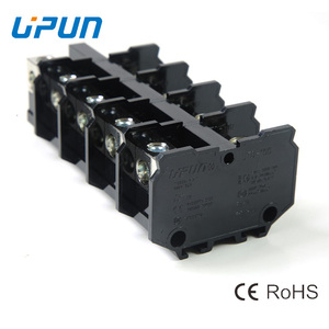 UTD-100I Series 130A 660V Black Barrier <strong>PCB</strong> <strong>Terminal</strong> <strong>Block</strong> <strong>High</strong> <strong>Current</strong> <strong>Terminal</strong> Can Make Iron or Copper Material - Product Image 3