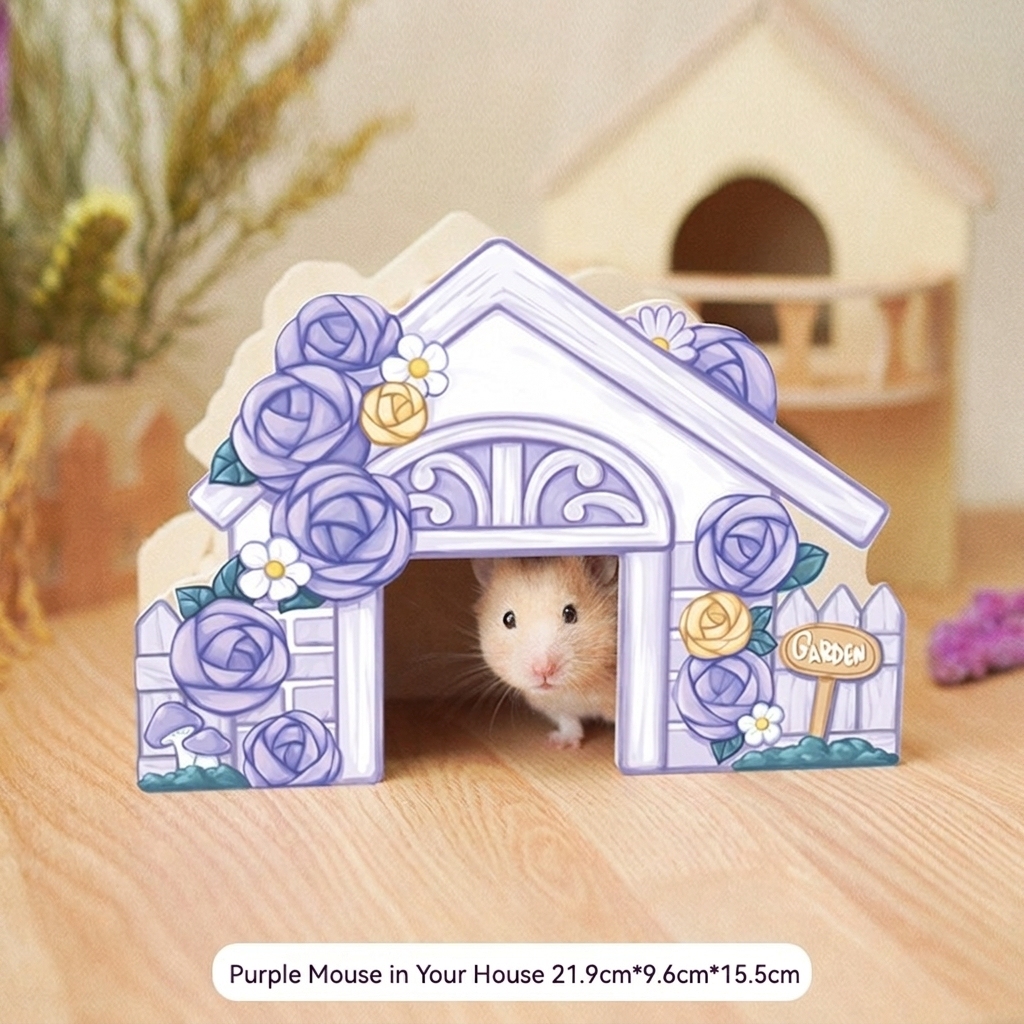 หนูสีน้ำตาล/ม่วงในบ้านของคุณ