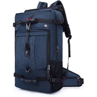 Sac à dos décontracté unisexe grande capacité pour ordinateur portable, multifonctionnel, pour voyage en extérieur, randonnée, sac de jour avec doublure en polyester