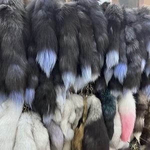 Oferta Especial: Llavero de Cola de Zorro de Moda, Borla de Cola de Lobo, Colgante para Bolso, Correa de Cadena para Llaves, Regalo para Niños y Mujeres - Product Image 3