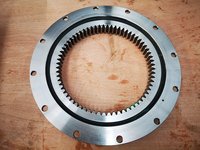 Roulement de rotation léger sans engrenages RK6-25N1Z, roulement de table tournante à section mince pour petites grues, robots et tables tournantes industrielles