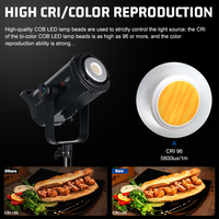 ZSYB Y1000R Nouveau produit 2700K-6500K Lumière vidéo LED professionnelle 200-240V RGB Éclairage audio vidéo Lumières de caméra