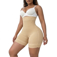 Best-seller transfrontalier : Culotte gainante post-partum taille haute, antibactérienne, antidérapante, effet lifting des fesses et amincissante pour le ventre