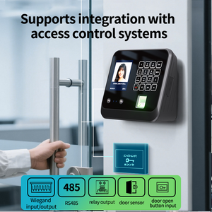JINGXIN WLAN Wiegand Zutrittskontrolle Anwesenheitsmaschine Besucher QR-<span class=keywords><strong>Code</strong></span> zur Eingangserfassung - Product Image 5