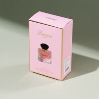 Boîte en carton kraft rigide personnalisée avec logo écologique, petit carton en carton, boîte à parfum, à rouge à lèvres, à cosmétiques, boîtes en papier auto-adhésives