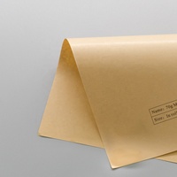 Papier kraft brun MG de qualité alimentaire 70 g/m², fabriqué à partir de pâte de bois vierge pour les sacs et pochettes alimentaires, avec revêtement de laminage