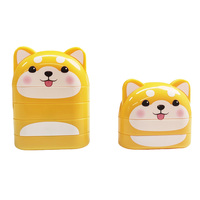 Tampon Offre Spéciale 2 en 1 Tampon de poche lavable double face Mini tampon auto-encreur pour enfants