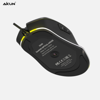 Mouse game lampu latar dapat diprogram, Mouse optik RGB lari GX40 ProUSB2.0 / MCU - SPCP-A825FD26 - 7 tombol makro