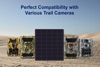 Accessoires pour caméra de chasse Willfine 4G, panneau solaire 5W, 5000mAh, grande capacité, portable, SP200, solaire, haute efficacité de conversion