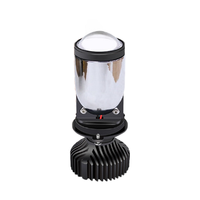 Y6 H4 9003 Salut/Lo Faisceau LED Mini Projecteur Lentille De Voiture Style Phare Ampoules Automobile Lampe 6500K Lumière Concentrée