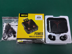 2024 nouveaux écouteurs tendance M88 Plus TWS avec <span class=keywords><strong>bande</strong></span> de puissance 1200mAh 3 styles ligne de charge casque Gamer - Product Image 6