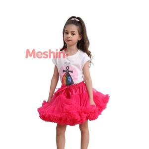 MS Fashion Girls Tutu Super Fluffy Petticoat Princess Ballet Dance Layer Skirt Kids Christmas Halloween Clothes - Product Image 3
