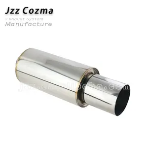 JZZ cozma 고성능 레이싱 머플러 배기 파이프 63mm(2.5 '')/76mm(3'')
