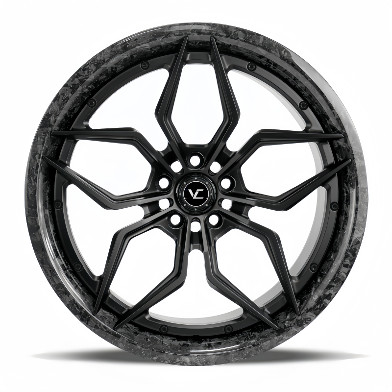 Velochi Custom Carbon Fiber Forged 2-Piece Wheels 5x120 5x114.3 5x120 ...