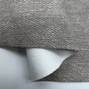 0.9MM Vintage Textured PU Yangbuck Suede Faux Synthetic Leather Rolls For Shoe Bag Sofa Furniture Upholstery