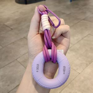 Anillo de silicona para gimnasio, anillo de agarre para fortalecer los músculos de la mano, llavero para amantes del gimnasio, mujeres y hombres, como mosquetón para mochila - Product Image 1