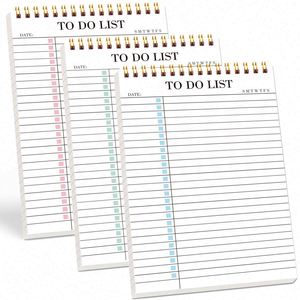 Agenda Portátil en Inglés con Notas de Control Diario y Semanal, y Planificación Sencilla con Notas - Product Image 1
