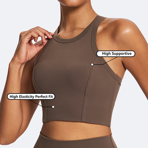 जिम सक्रियवियर ने नायलॉन और स्पैन्डेक्स जिम कपड़े त्वरित सूखी उच्च लोचदार महिला फिटनेस ओम अनुकूलित चौड़े पैर योग सेट - Product Image 6