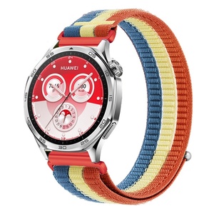 Correa de Reloj GT6 para Garmin, Compatible con Correa de Nailon de Tres Anillos de Color Contrastante de 18/20/22 mm, Compatible con <span class=keywords><strong>Fitbit</strong></span> <span class=keywords><strong>Versa</strong></span> - Product Image 6