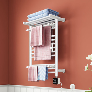 Doz <span class=keywords><strong>de</strong></span> acero eléctrico <span class=keywords><strong>toallero</strong></span> toalla caliente rack secado <span class=keywords><strong>escalera</strong></span> toallas - Product Image 1