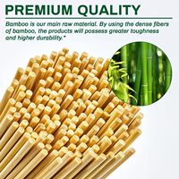 Brochettes en bambou rondes, bâtonnets de bambou lisses sans éclats de 10 cm, 15 cm, 20 cm pour barbecue, fruits, fondue, chocolat
