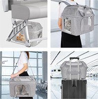 Sac de transport portable Kinghon Fashion pour petits chiens et chats, en tissu Oxford respirant et souple, confortable, à porter à l'épaule