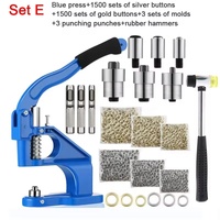 Presse manuelle robuste pour boutons en aluminium, œillets et agrafes – Machine à poinçonner pour vêtements et pièces de machines