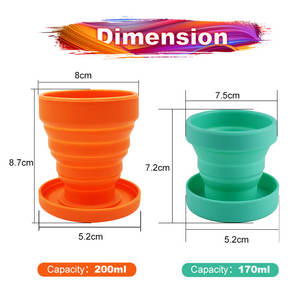 <span class=keywords><strong>Copa</strong></span> <span class=keywords><strong>Menstrual</strong></span> Plegable de Silicona Furuize OEM/ODM, 200 ml, Personalizable, Reutilizable, Libre de BPA, <span class=keywords><strong>Copa</strong></span> de Esterilización para el Periodo - Product Image 3