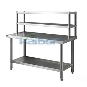 Plan de travail amovible en acier inoxydable pour <span class=keywords><strong>cuisine</strong></span> de restaurant, robuste et extensible, SS201/304 - Product Image 4