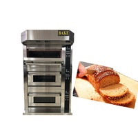 Oven 3 Tingkat Harga Grosir Kustom dari Industri China, Kontrol Setiap Lapisan Independen dengan Uap, Promo Panas