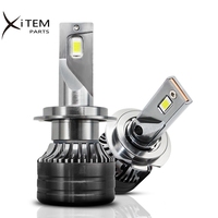 Ventilateur haute puissance Super lumineux lampes de phares à led Auto 60W 10000 lumens H1 H3 H4 H7 H11 9005 9006 H13 880