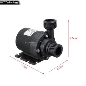 ปั๊มน้ำแบบจุ่มขนาดเล็ก 12 โวลต์ ไมโคร ใช้พลังงานแสงอาทิตย์ มอเตอร์ไร้แปรงถ่าน แรงดันสูง ปั๊มน้ำไฟฟ้าขนาดเล็ก 12 โวลต์ ปั๊มน้ำแบบจุ่ม 24 โวลต์ - Product Image 3