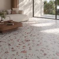 Dalles de terrazzo en pierre artificielle épaisses et résistantes à l'usure, design moderne pour hôtel, villa, appartement, sol, escalier