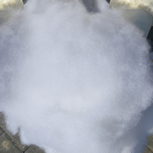 Fibre de polyester siliconée recyclée 15D 32mm, matériau de rembourrage, <span class=keywords><strong>coton</strong></span> PP moelleux à haute résilience pour oreiller et jouet - Product Image 4
