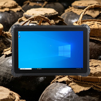 Tablette de vote sécurisée avec lecteur d'empreintes digitales, tablette tactile 10,1 pouces Windows 11 IoT, 8 Go de RAM, 128 Go, montage sur véhicule, montage VESA