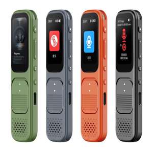 Enregistreur vocal portable HD P10 AI pour enregistrement de texte, mini enregistreur compact avec réduction du bruit pour avocats, exclusivité transfrontalière pour les enregistrements - Product Image 1