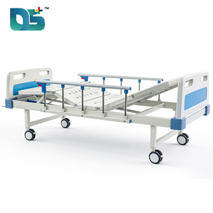 Cama de <span class=keywords><strong>Hospital</strong></span> Manual Ajustable con Barandilla Lateral Elevable, 2 Funciones, 2 Manivelas, Precio Económico, para Pacientes - Product Image 5