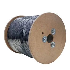 USA WAREHOUSE Ltc12 12 Awg/2c 500ft Ulecc Landscape Lighting Wire Underground Low Voltage Outdoor Direct Burial Landscape Cable