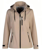 Veste à capuche Softshell pour femme, imperméable, coupe-vent, respirante, écologique, pour le sport de plein air, la randonnée et le trekking