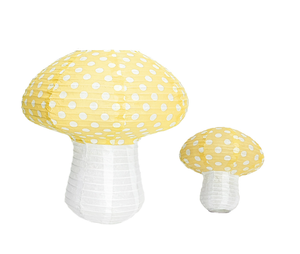 Grande <span class=keywords><strong>lanterne</strong></span> en papier en forme de champignon 3D pour les décorations de mariage et d'anniversaire, ornement de fond - Product Image 3