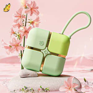 Vibrateur à succion vibrant à 10 fréquences, petit et mignon, en forme de cube, pour adultes - Product Image 2