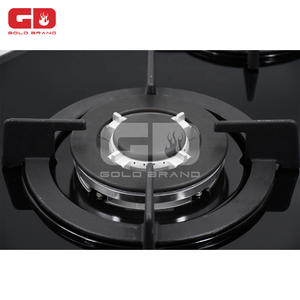 Cocina doméstica <span class=keywords><strong>integrada</strong></span> con 4 quemadores, <span class=keywords><strong>encimera</strong></span> de <span class=keywords><strong>gas</strong></span> de vidrio templado con espejo integrado - Product Image 6