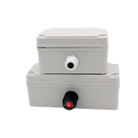 Boîte de jonction électronique étanche, boîtier en plastique ABS, IP65, IP66, IP67, IP68, 130x80x70, IP68