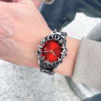 Montre-Bracelet Homme Personnalisée de Luxe Unique en Albâtre Torsadé Griffe, Montre à Quartz avec Date
