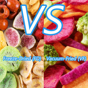 Vegetales y Frutas Fritos al Vacío, Mezcla de Chips Secos, Snacks de Rábano Rojo, Okra, Zanahoria, Champiñones Shiitake, Judías Verdes, Plátano, Calabaza - Product Image 3