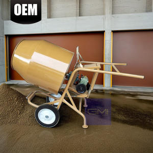 Mini mezclador de cemento de alto rendimiento, tamaño pequeño con ruedas de goma y nueva caja de cambios de motor para Malasia - Product Image 1