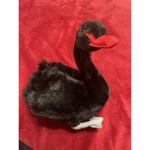 Yingii <span class=keywords><strong>Cigno</strong></span> <span class=keywords><strong>Nero</strong></span> Gonfiabile da 10 Pollici con Bocca Rossa Simulata e Zampe Grigie in Pelliccia Sintetica, Giocattolo per Animali da Fattoria, Decorazione per Casa e Stanza, Certificato CE CPC - Product Image 4